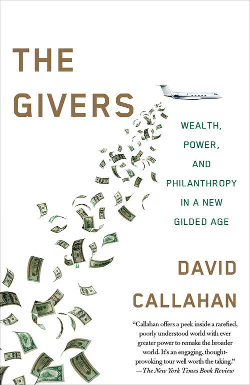 Book cover of The Givers: Wealth, Power, and Philanthropy in a New Gilded Age