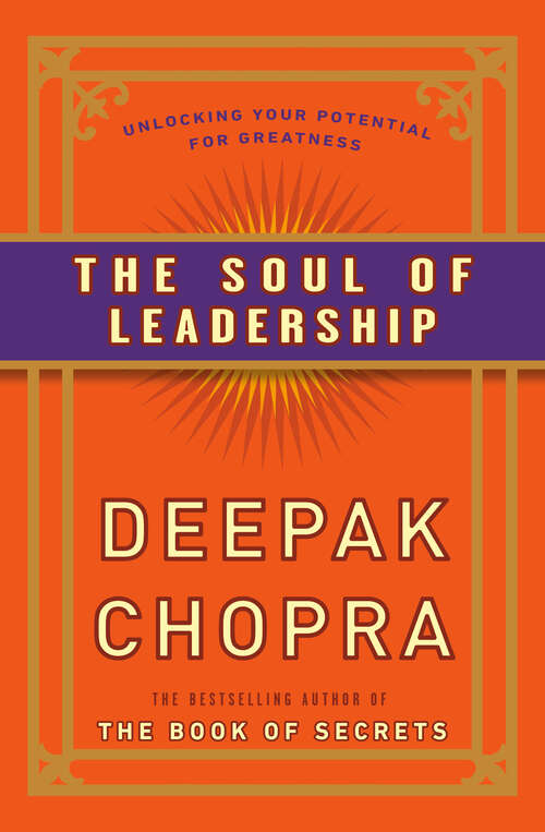 Book cover of The Soul of Leadership
