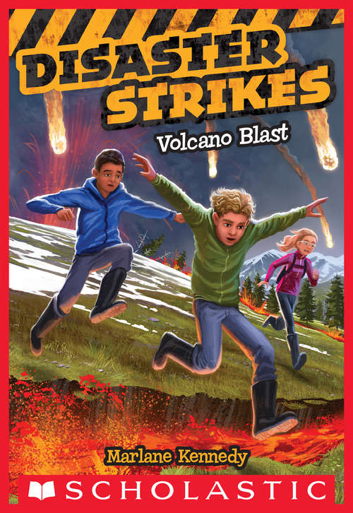 Book cover of Disaster Strikes #4: Volcano Blast