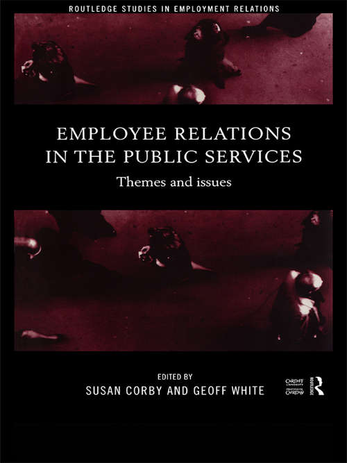 Cover image of Employee Relations in the Public Services