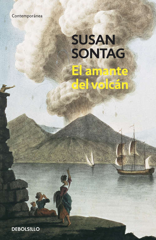 Book cover of El amante del volcán