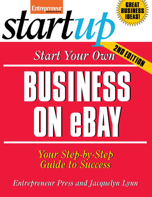 Book cover of Start Your Own Business on eBay