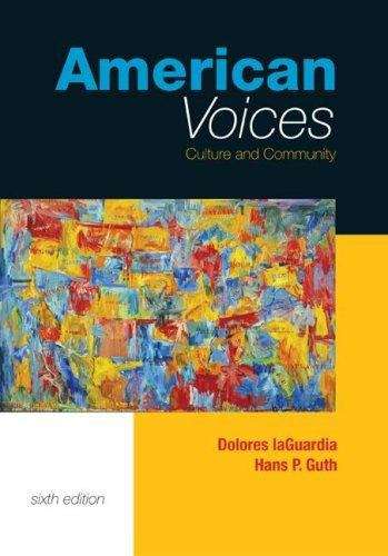 Book cover of American Voices: Culture and Community (Sixth Edition)