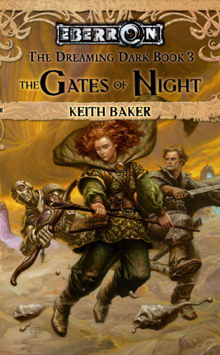 Book cover of The Gates of Night (Eberron: Dreaming Dark #3)