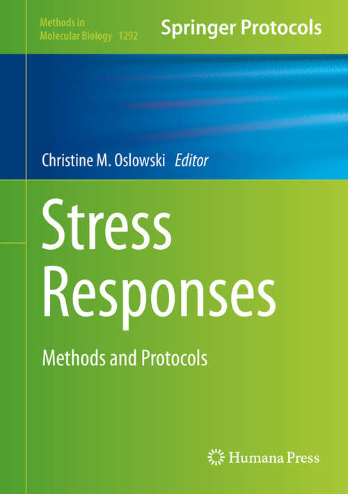 Book cover of Stress Responses