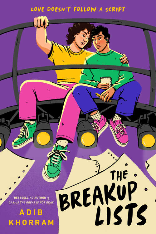 Book cover of The Breakup Lists