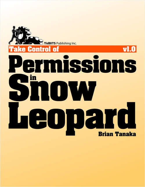Book cover of Take Control of Permissions in Snow Leopard