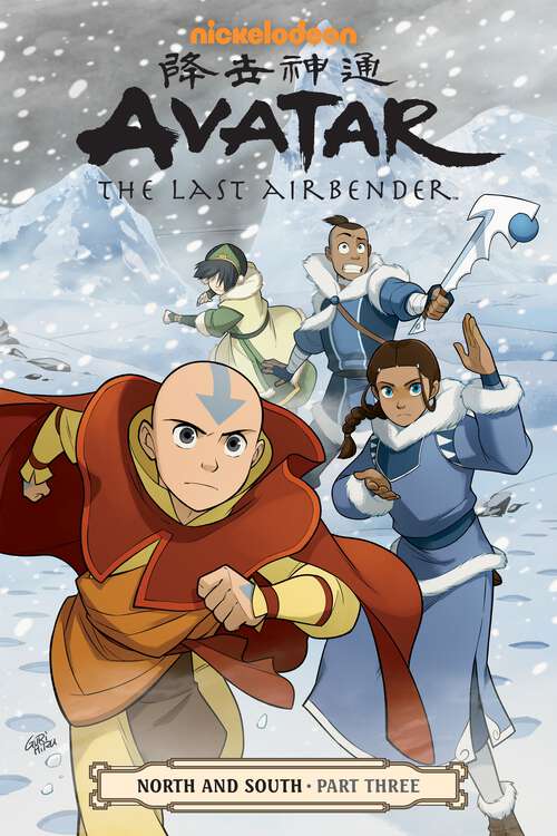 Book cover of Avatar: The Last Airbender--North and South Part Three (Avatar: The Last Airbender: North and South #3)