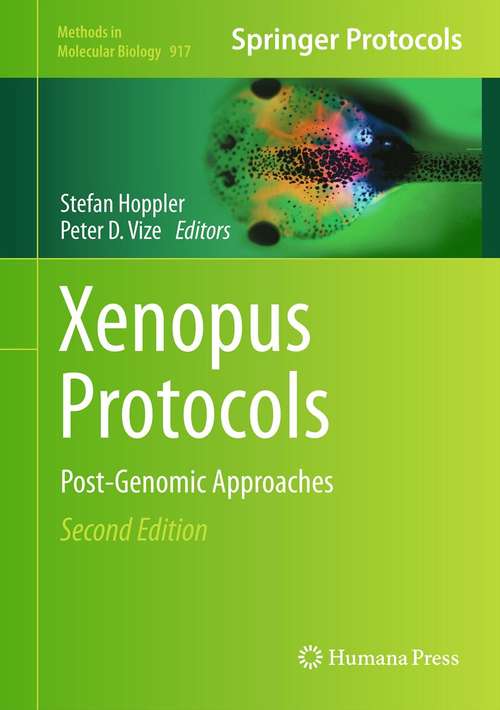 Book cover of Xenopus Protocols