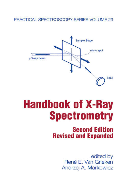 Book cover of Handbook of X-Ray Spectrometry (2) (Practical Spectroscopy)