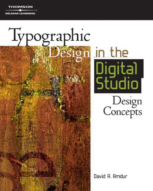 Book cover of Typographic Design in the Digital Studio: Design Concepts