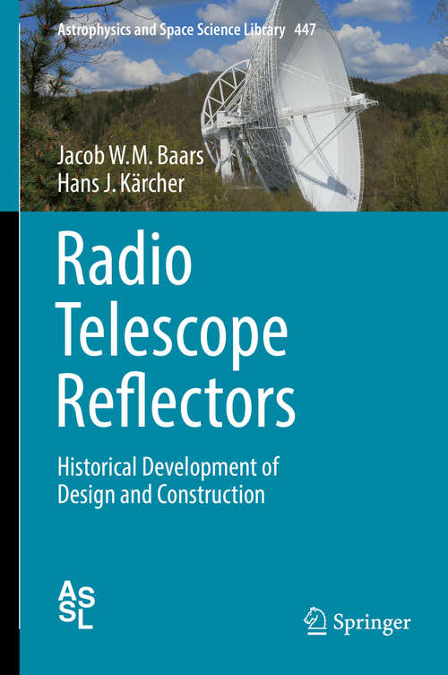Book cover of Radio Telescope Reflectors
