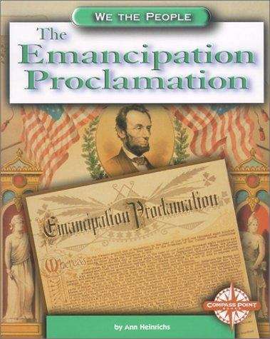 Book cover of The Emancipation Proclamation