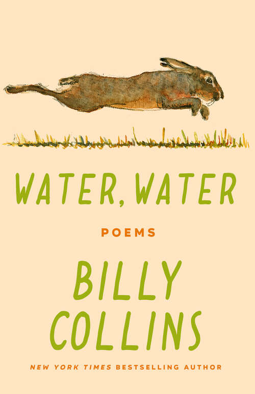 Book cover of Water, Water: Poems