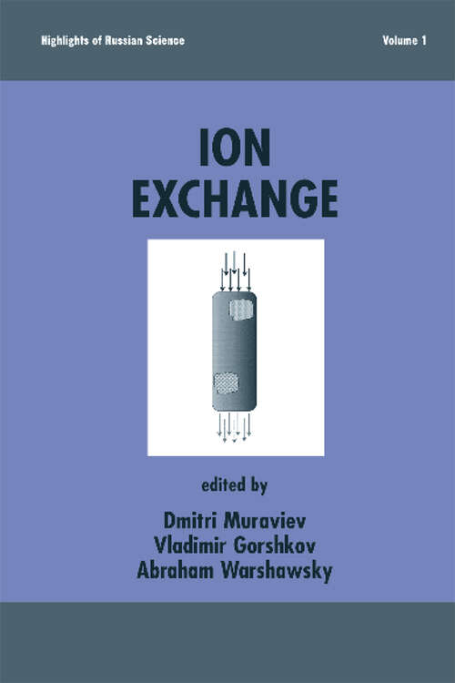 Book cover of Ion Exchange: Highlights Of Russian Science (1)