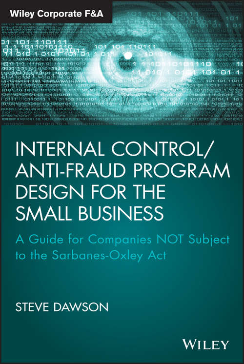 Book cover of Internal Control/Anti-Fraud Program Design for the Small Business