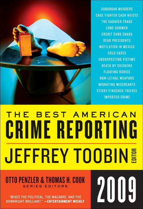 Book cover of The Best American Crime Reporting 2009