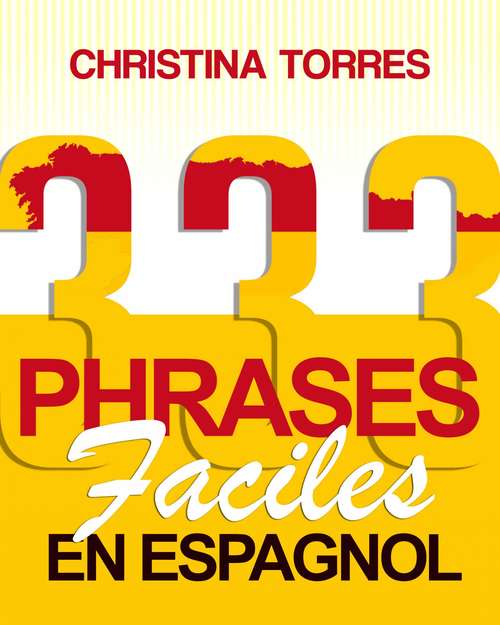 Book cover of 333 phrases faciles en espagnol