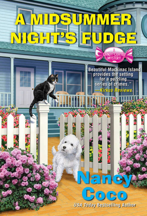 Book cover of A Midsummer Night's Fudge (A Candy-Coated Mystery #10)
