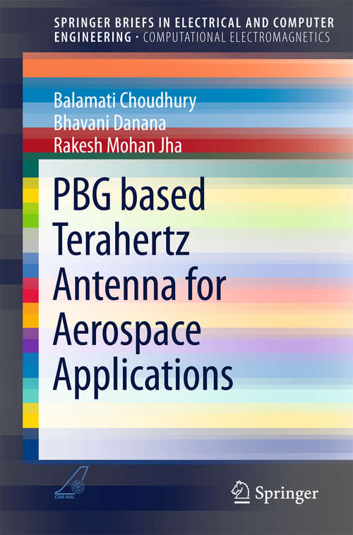 Book cover of PBG based Terahertz Antenna for Aerospace Applications