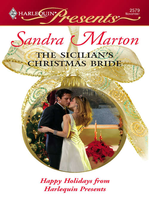 Book cover of The Sicilians Christmas Bride