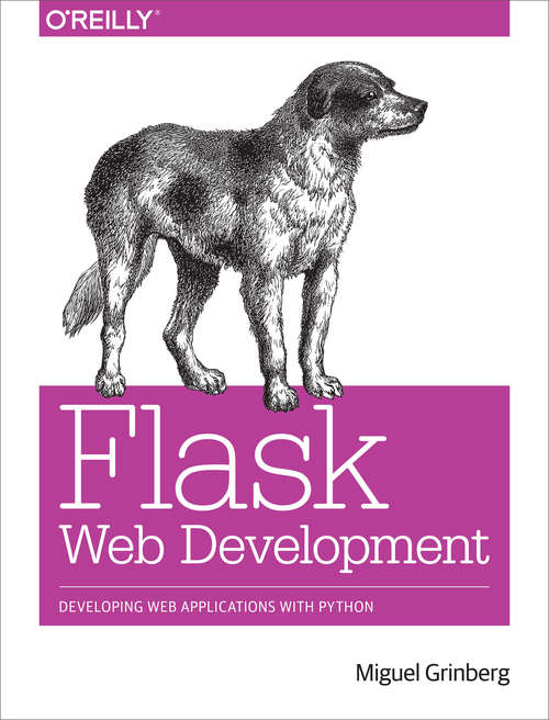 Book cover of Flask Web Development