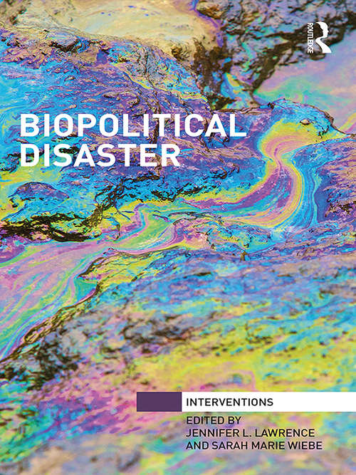 Biopolitical Disaster (Interventions)