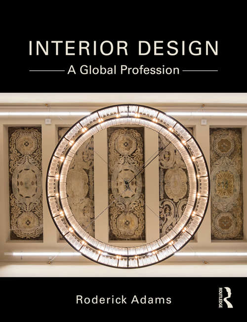 Book cover of Interior Design: A Global Profession