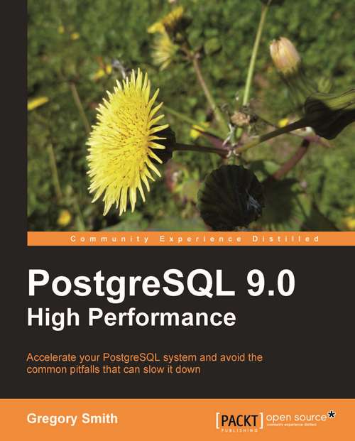 Book cover of PostgreSQL 9.0 High Performance