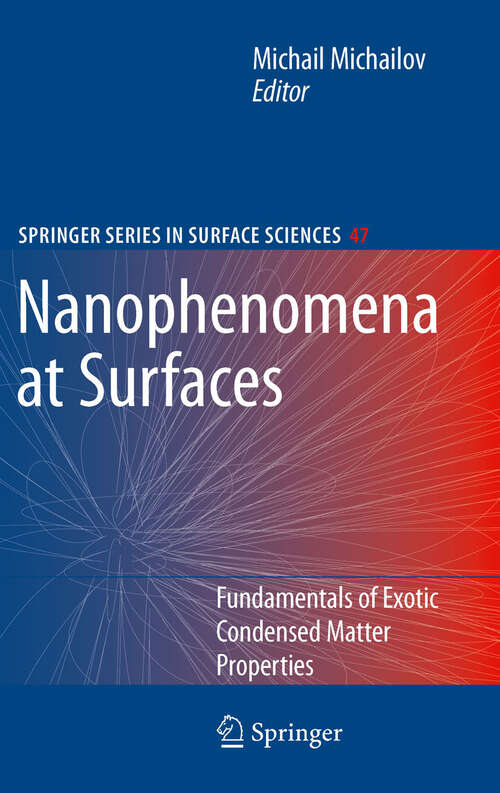 Nanophenomena at Surfaces