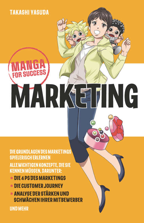 Book cover of Manga for Success - Marketing