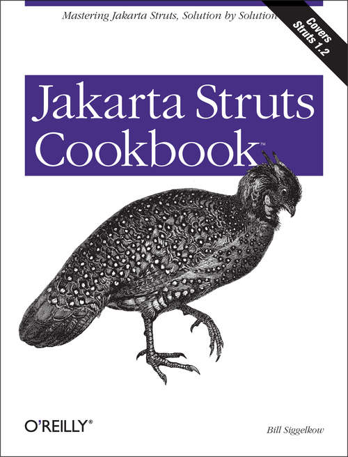 Book cover of Jakarta Struts Cookbook