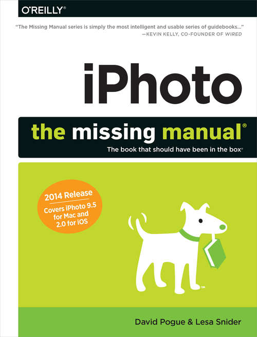 Book cover of iPhoto: The Missing Manual