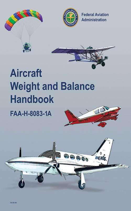 Book cover of Aircraft Weight and Balance Handbook