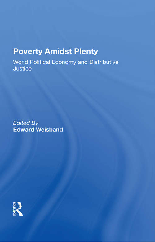 Cover image of Poverty Amidst Plenty