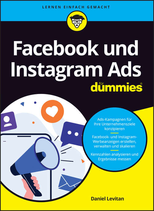 Book cover of Facebook und Instagram Ads für Dummies (Für Dummies)