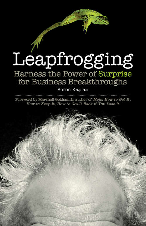 Book cover of Leapfrogging: Harness the Power of Surprise for Business Breakthroughs (1)