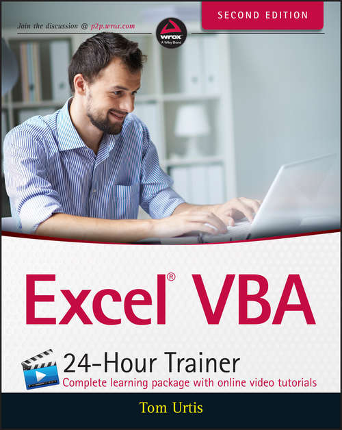 Book cover of Excel VBA 24-Hour Trainer
