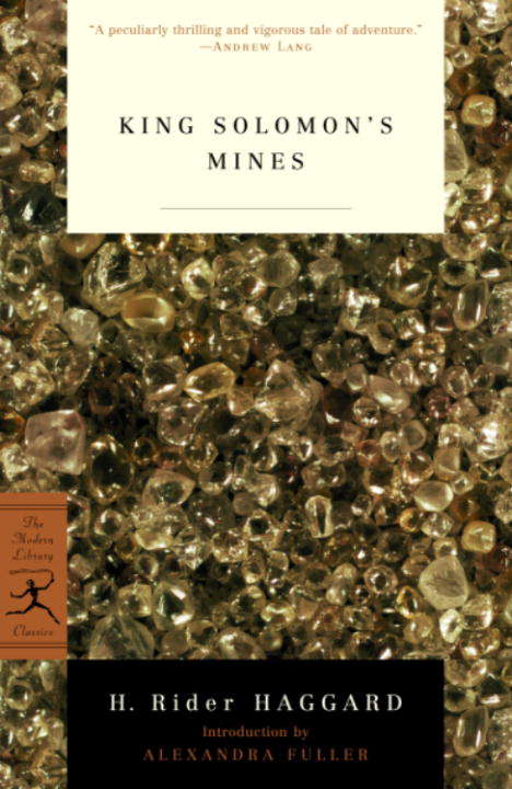Book cover of King Solomon's Mines