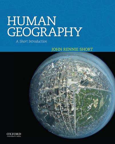 Book cover of Human Geography: A Short Introduction