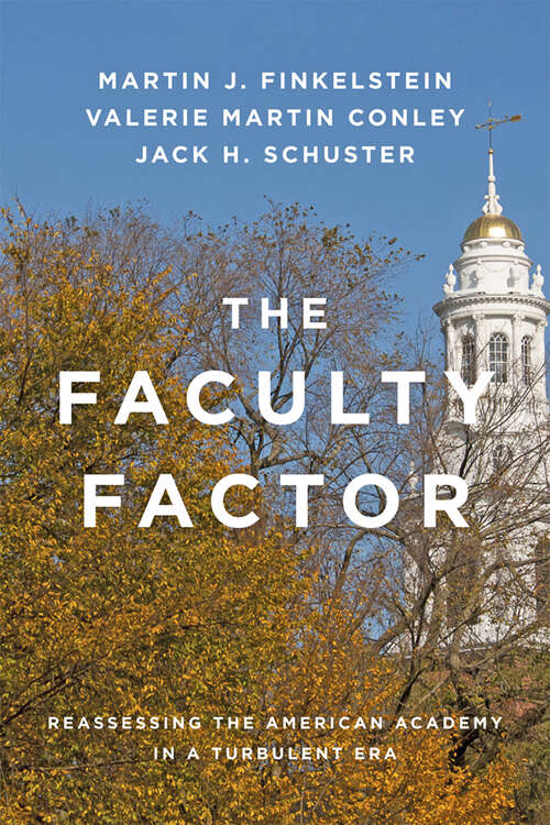 Book cover of The Faculty Factor: Reassessing the American Academy in a Turbulent Era