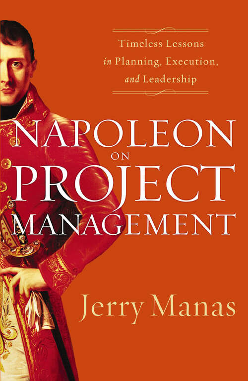 Book cover of Napoleon on Project Management