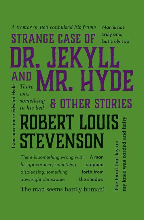 Book cover of The Strange Case of Dr. Jekyll and Mr. Hyde & Other Stories (Wordsworth Classics: No. 34)