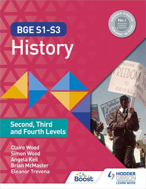 Book cover of BGE S1-S3 History: Second, Third and Fourth Levels