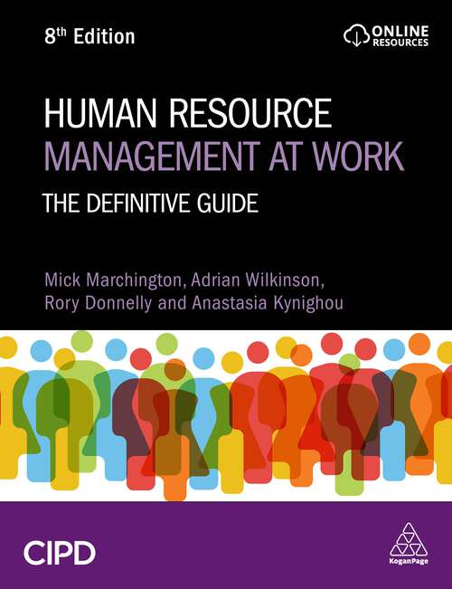 Book cover of Human Resource Management at Work: The Definitive Guide (8)