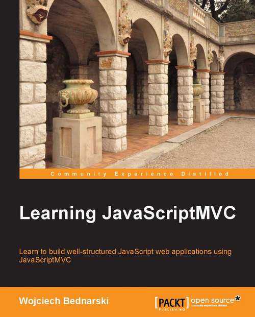 Book cover of Learning JavaScriptMVC
