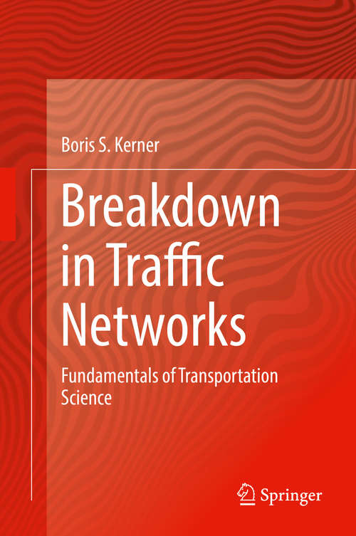 Book cover of Breakdown in Traffic Networks