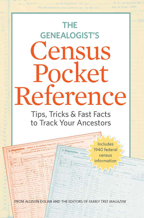 Book cover of The Genealogist's Census Pocket Reference
