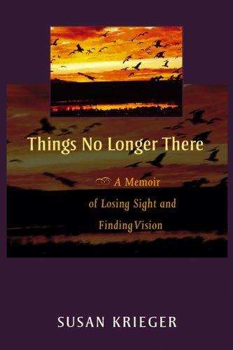 Book cover of Things No Longer There: A Memoir of Losing Sight and Finding Vision