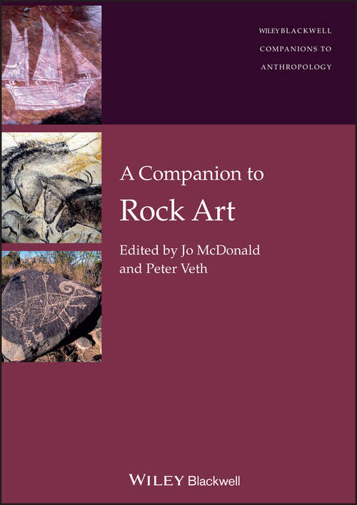 Book cover of A Companion to Rock Art (Wiley Blackwell Companions to Anthropology)